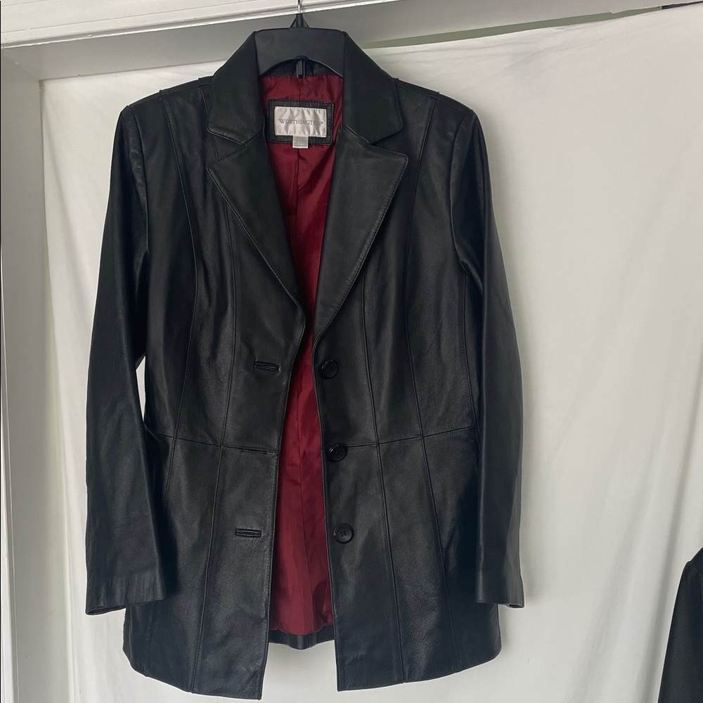 Leather jacket